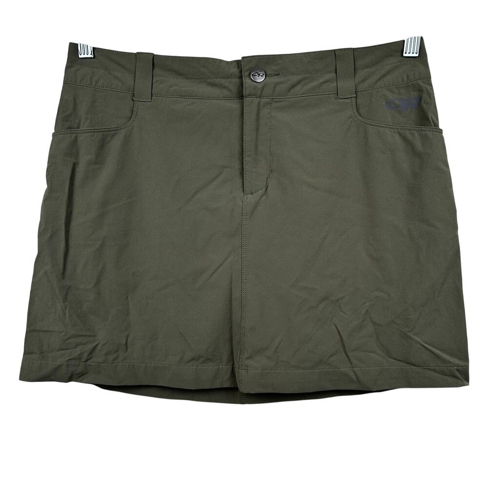 Outdoor Research Ferrosi Skort Olive Size 8 Gorpcore Hiking Active Outdoor